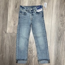 NWT Old Navy Straight Leg Kid Jeans Adjustable Waist Size 5T