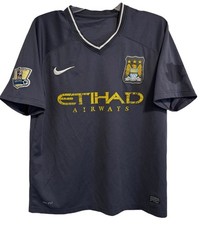 Nike Manchester City Etihad Airways Soccer Jersey Sz Medium