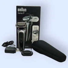 Braun Series 7 Rechargeable Electric Shaver - Silver (7027cs)