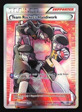 Team Rocket's Handiwork (Full Art) 124/124 Fates Collide Ultra Rare Pokemon Card