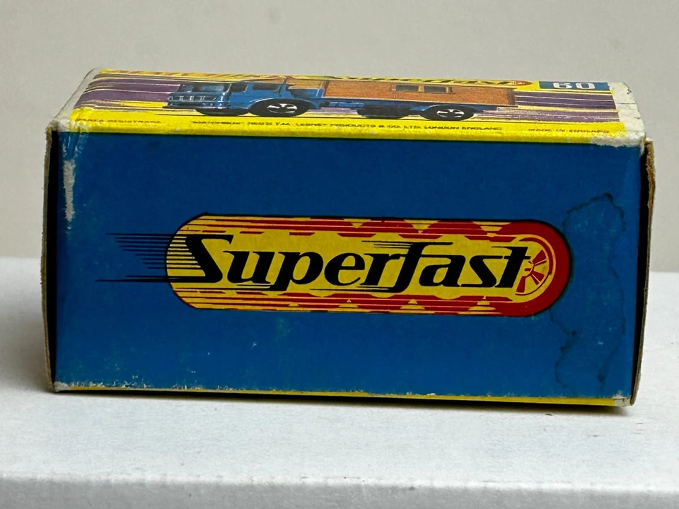 Matchbox Superfast No. 60 Office Site Truck with Original Box - Image 4 of 4