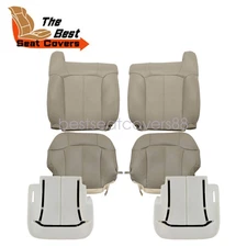 6PCS For 1999-2002 Chevy Silverado Front Seat Cover No Armrest & Foam Cushion