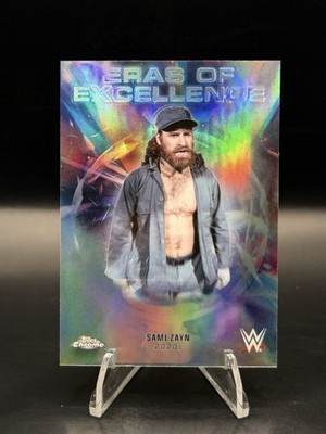 2026 Topps Chrome WWE Eras of Excellence Sami Zayn Refractor #ERA-16