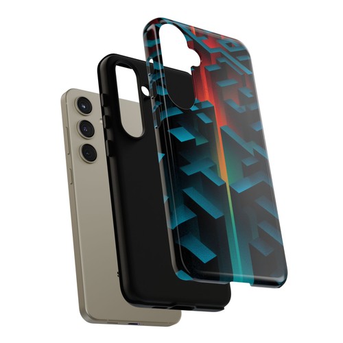 Dark Neon Labyrinth Red Shift Phone Case for iPhone, Samsung Galaxy, Pixel - 第 160/242 張圖片