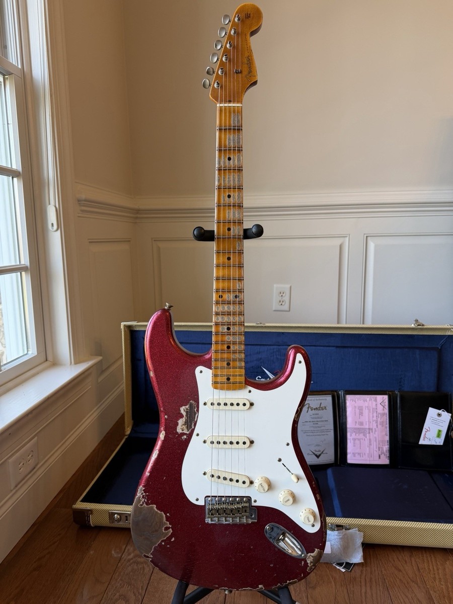 2026 Fender Custom Shop '57 Stratocaster SR25 Heavy Relic - Red