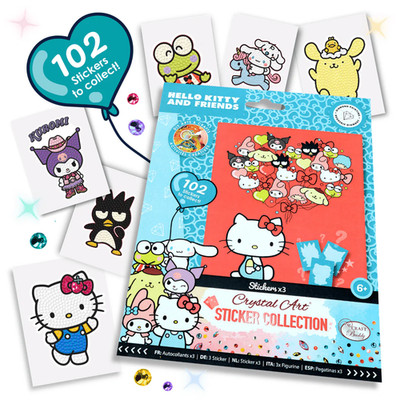 Hello Kitty Crystal Art Aufkleber - INDIVIDUELLE AUFKLEBER - selbst aussuchen