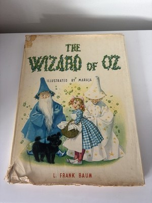 The Wizard Of Oz by L Frank Baum 1958 Splendour Book VII Illustrated by Maraja