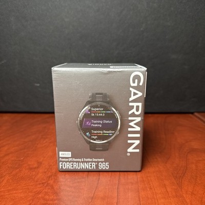 Garmin Forerunner 965 Unisex Smartwatch - Black (010-02809-00) for