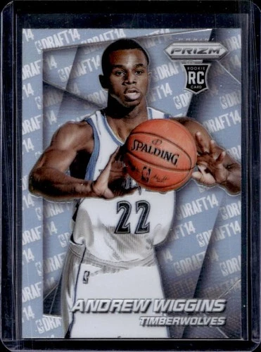 2014-15 Panini Prizm Andrew Wiggins SP's RC Rookie #31 Timberwolves