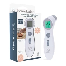 Dreambaby Infrared Forehead Thermometer, No Contact, Digital Display, Memory ...