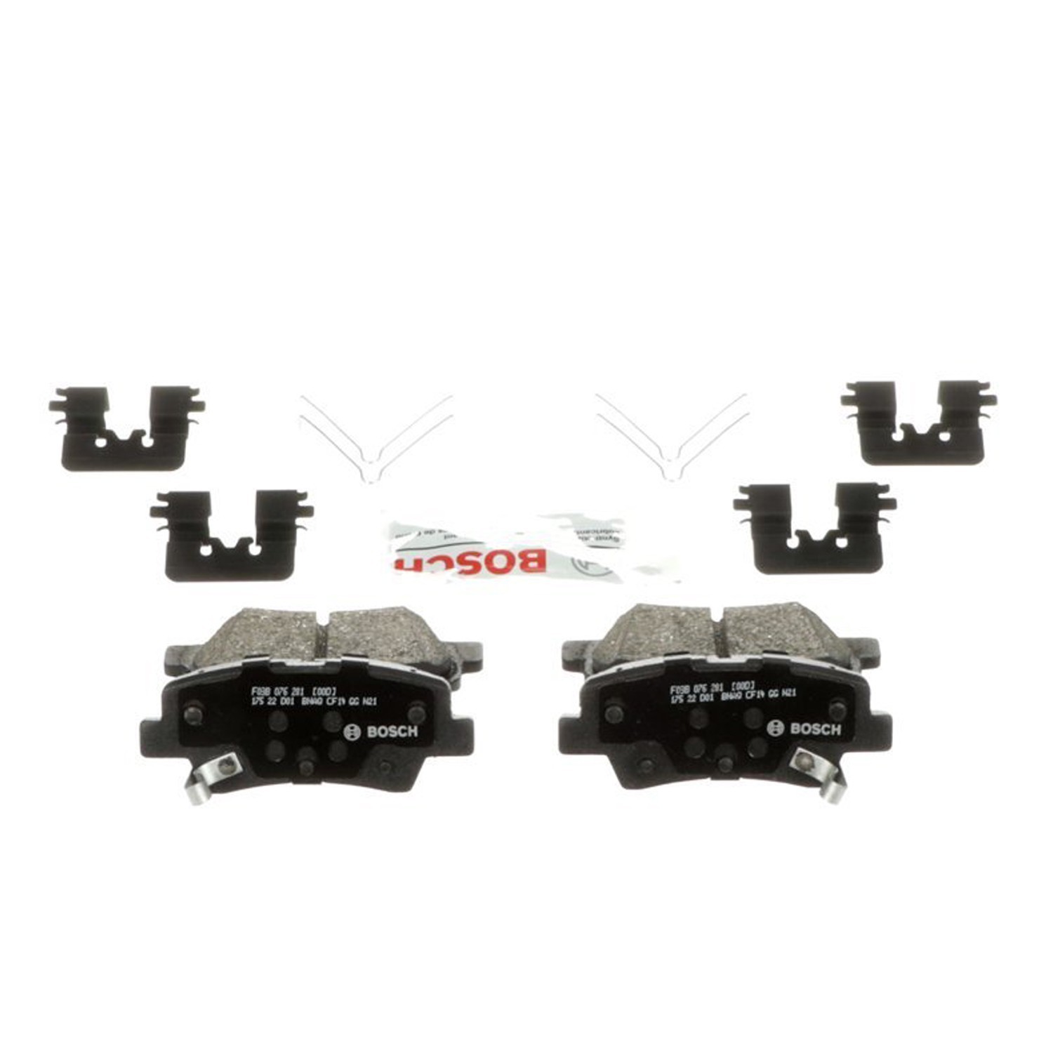 Bosch OEM Front  Rear Brake Pads Kit For 2019-2024 Hyundai Kona 10 Yr Warranty