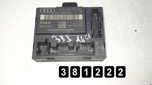 Audi A6 Steuergerät Zentralverriegelung Steuergerät Bj 2005 # 4F0959793B