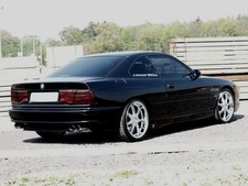 Eisenmann Edelstahl Sportauspuff BMW 8er E31 850Ci 240kW je 2x83mm scharf