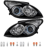 Halogen Scheinwerfer Set H7/H1 FüR Hyundai I30 Kombi Inklusive Lampen