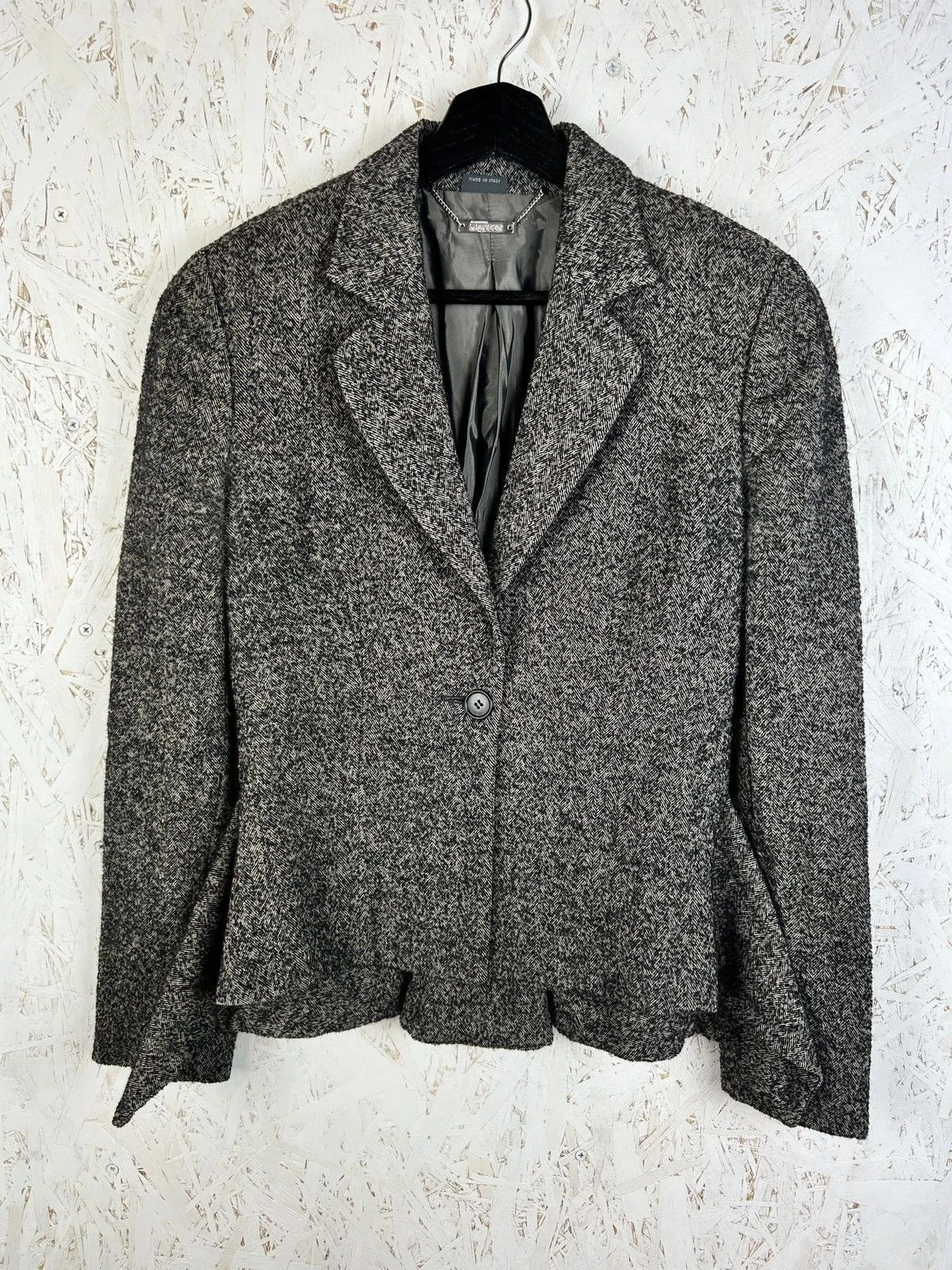 Alexander McQueen — Alexander McQueen 2005 Wool Blazer Jacket Size 42