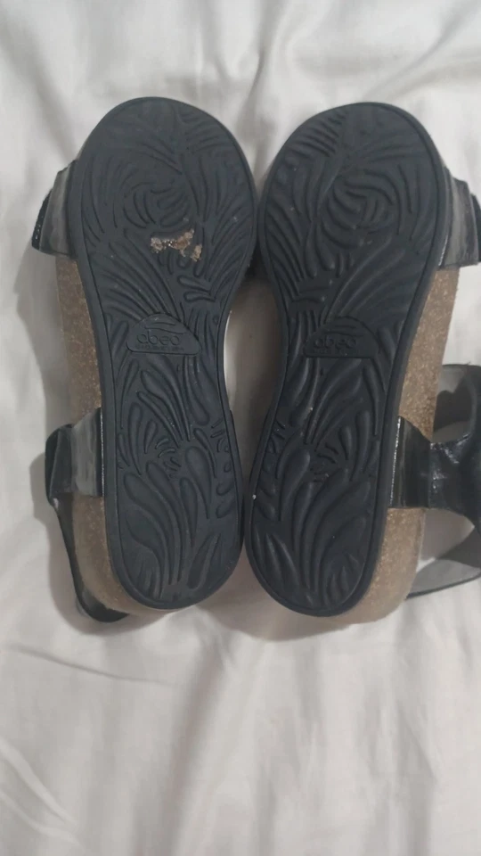 Abeo Leather Sandals Size 10 - Image 4 of 4