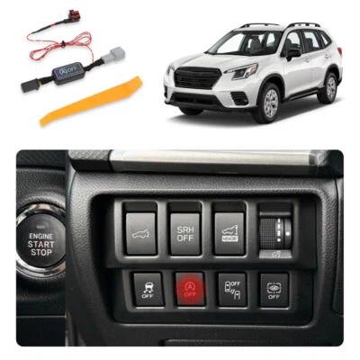 Auto Start Stop A-Off Cable For Subaru Forester Crosstrek 2019-2024 Black Set - Image 1 of 4