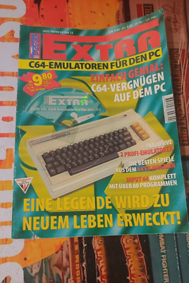 DOS Trend Extra 12 C64-Emulatoren für den PC Commodore Magazin + CD