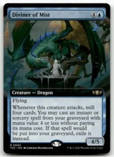 Diviner of Mist (Extended Art) #60 MTG Tarkir Dragonstorm TDC NM X1