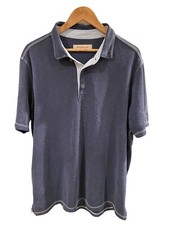 Tommy Bahama Collared Polo Shirt Blue Mens Size XL Good Condition