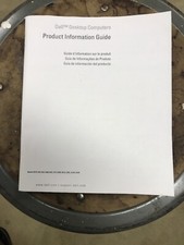 DELL DESKTOP COMPUTER PRODUCT INFORMATION GUIDE