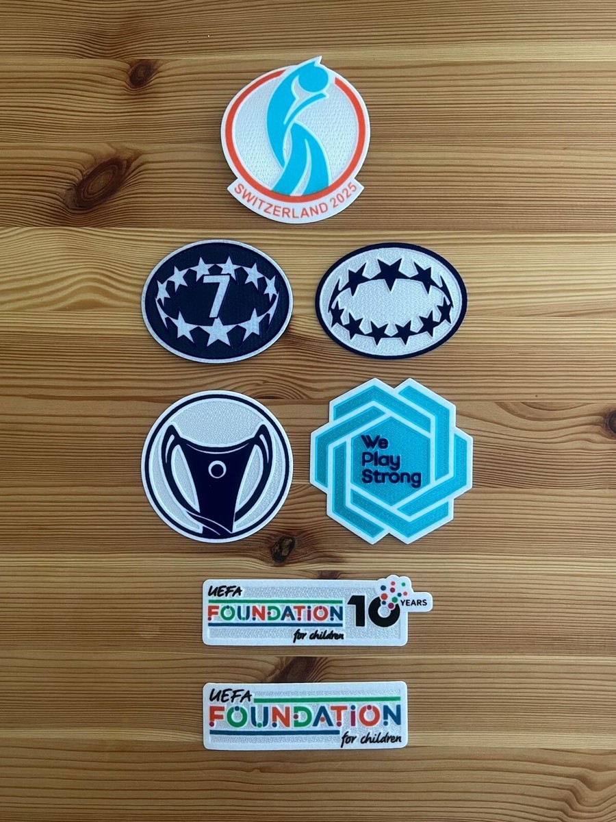 2025 UWCL UEFA Euro Women's Womens Champions League Patch Badge