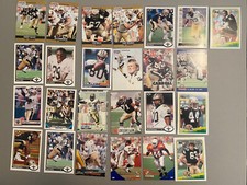 New Orleans Saints | Mixed Lot of 25 Cards | Very Good to Excellent | 80's&90's