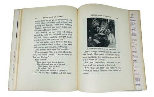 ANTIQUARIAN BOOK “LITTLE ANNE OF CANADA” MADELINE BRANDEIS ©1931 - Picture 9 of 10