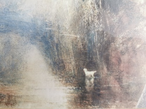 Genuine British Museum Ltd Edition Framed Print J M William Turner LAKE NEMI - Picture 5 of 13