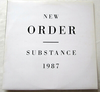  New Order - Substance1987 /Rare originale UK DoLP / Factory  Fact 200 / EX+/EX+