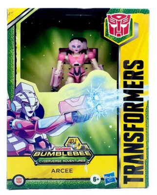 ARCEE  bumblebee TRANSFORMERS cyberverse adventures NEW action figure pink 5''