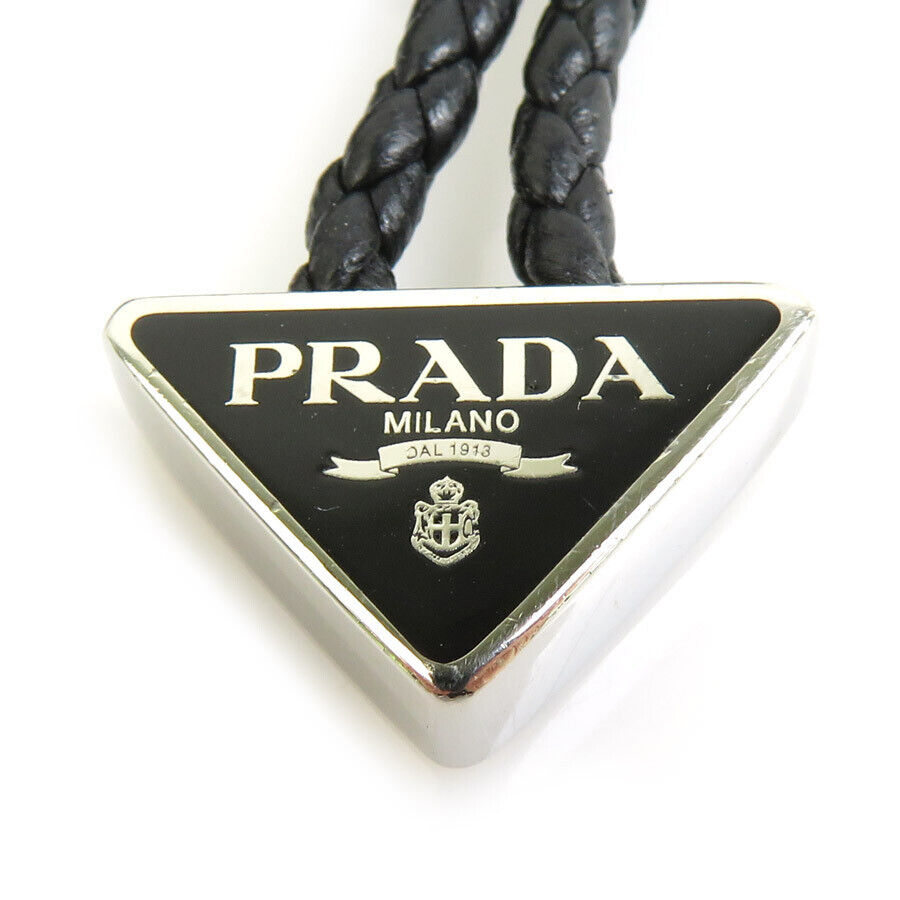 PRADA bracelet leather metal black c1155520738HA | eBay PRADA bracelet leather metal black c1155520738HA | eBay
