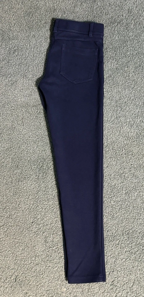 Set of 3 Wonder Nation Girls School Uniform Stretch Ponte Knit Leggings Size 8 - Image 2 of 4