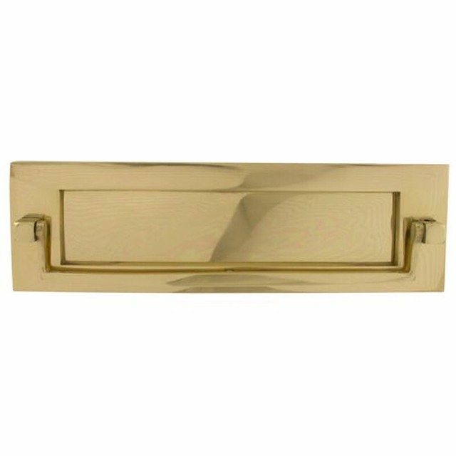 TSS Victorian Knocker Letter Plate 10x3 Brass (TSSKNOCKLET10X3B) eBay