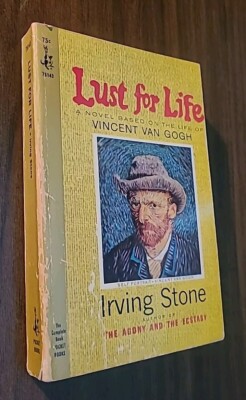Lust for Life (Vincent Van Gogh Novel) by Irving Stone (1968, Paperback) VTG