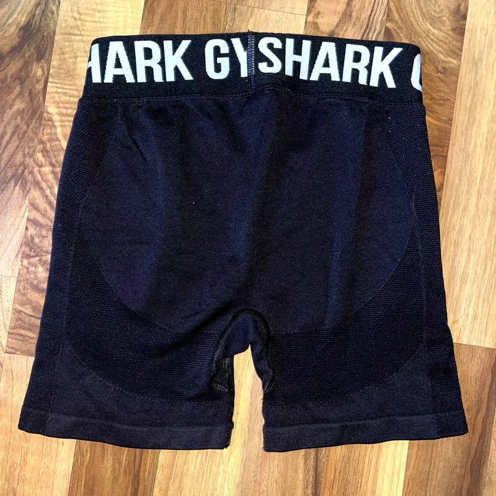gymshark biker spandex logo band gym workout athletic comfort shorts