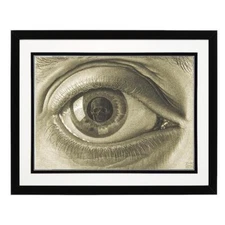 MC Escher EYE 1946 Art Print Framed