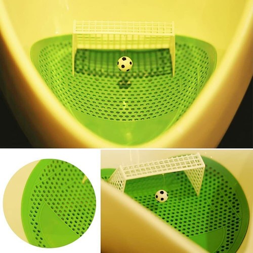 Fussball WC Urinalsieb Siebe Set - Pissoir Toiletten Aufsatz Urinal Siebe - Bild 5 von 7