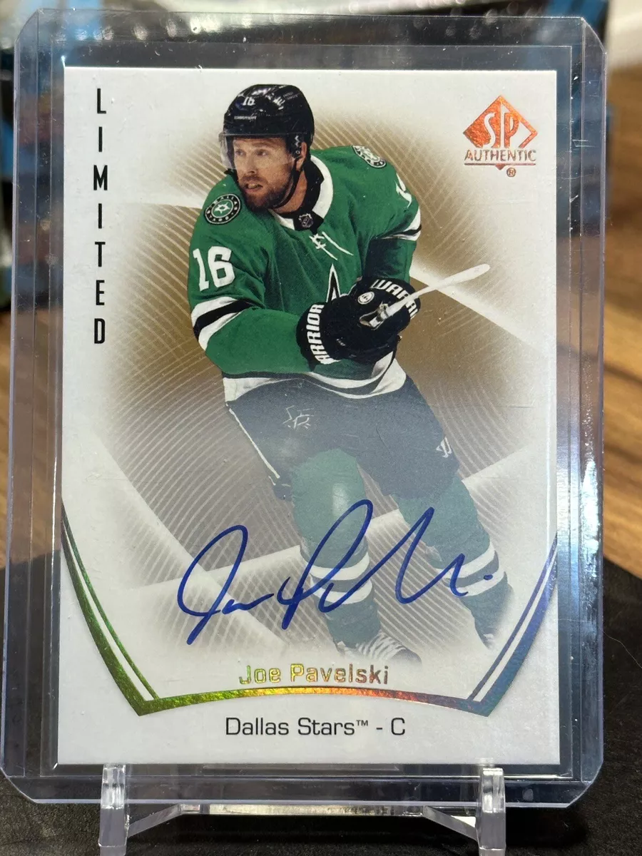 Joe Pavelski Dallas Stars Limited Auto 21 22 Sp Authentic Upper