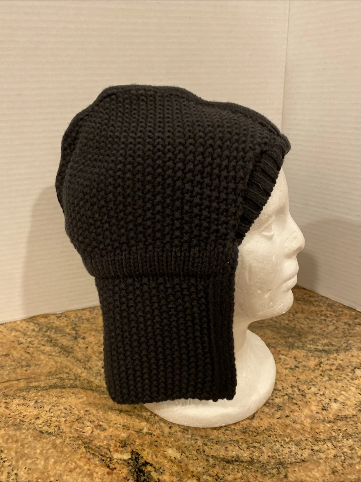 Sombrero Hanna Andersson Star Wars Tejido Forrado Negro Darth Vader Niño Talla Mediana Foto 3 de 4