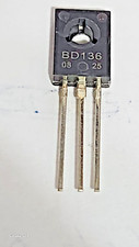 BD136 TRANSISTOR TO-126 PNP USED IN VARIOUS APPLICATIONS