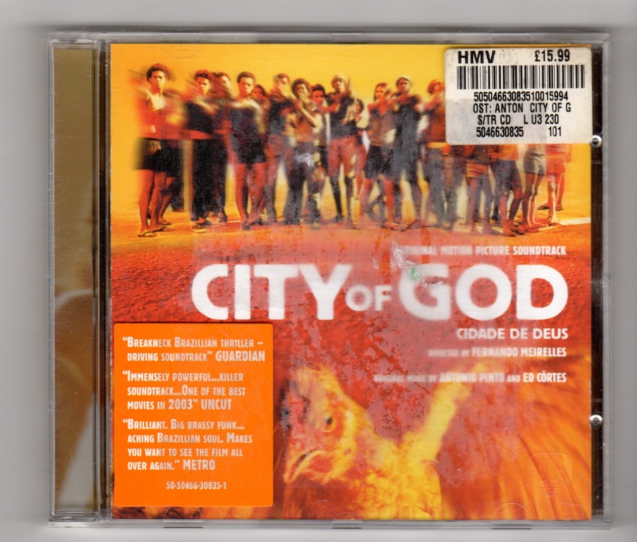 (IN689) City Of God, Soundtrack - 2003 CD