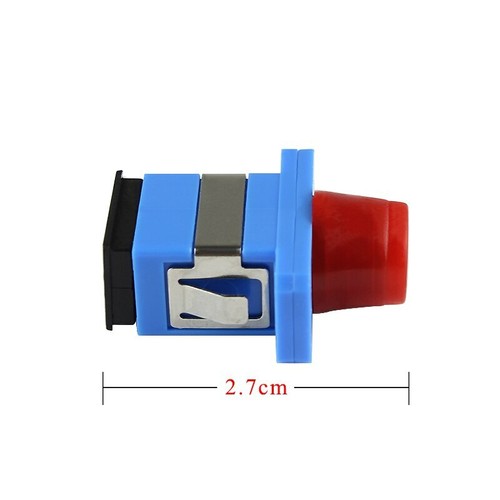 10 Pcs Plastic Section of SC-FC Fiber Flange Adapter - 第 2/4 張圖片