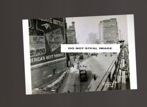Manhattan Photograph Print Varick Street & West Broadway At Leonard St 1-6-1920