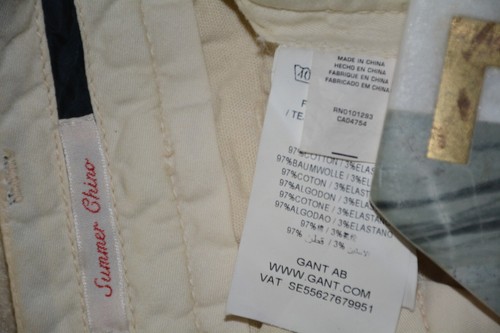 men's Gant Rugger white pants size 30x34 - Picture 11 of 17