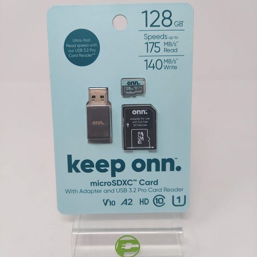 New ONN Micro SDXC Card V10-A2-HD