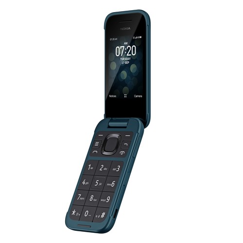 NOKIA 2780 Flip TA-1420 GSM / Verizon Unlocked Flip Phone - Blue - Good - Afbeelding 8 van 10