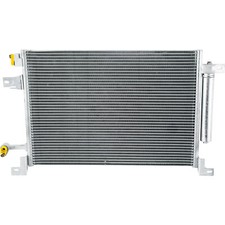 For 2010-2014 13 Ford Mustang AC Condenser A/C Air Conditioning w/ Bracket&Drier