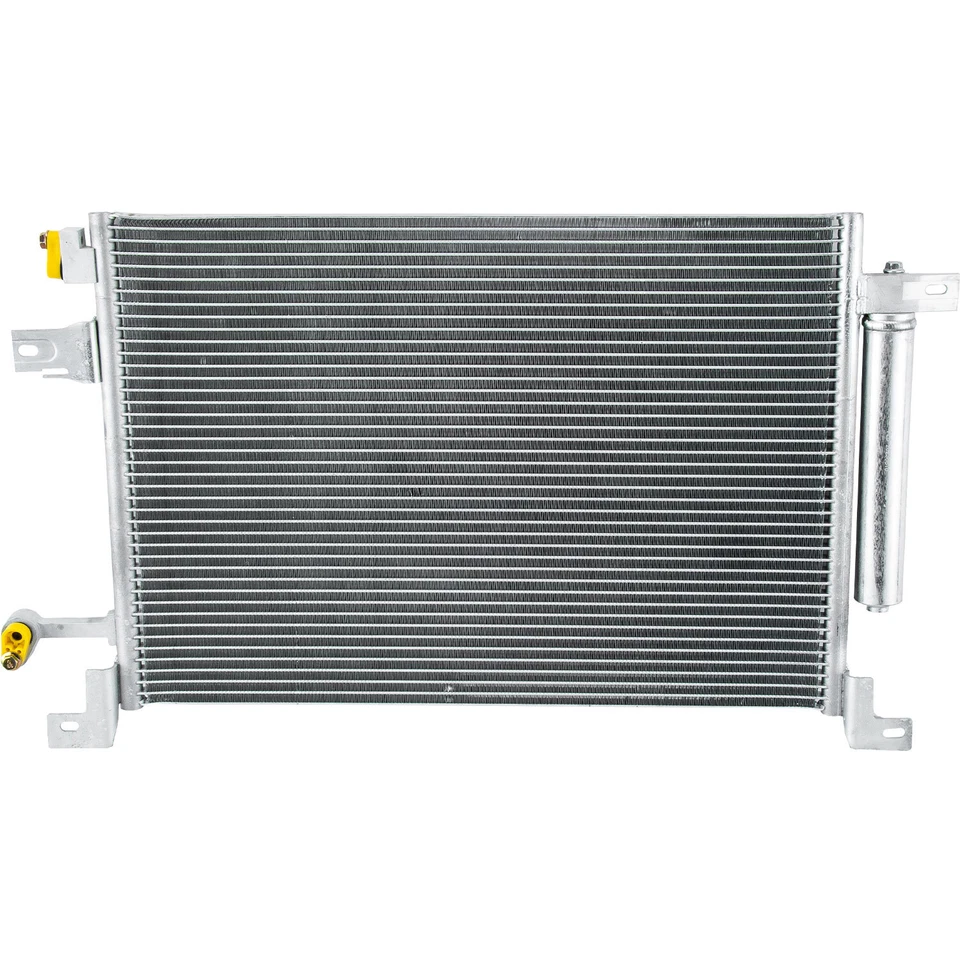 Aluminum AC Condenser suits 2010-2014 2011 Ford Mustang With Receiver Drier Foto 2 de 4
