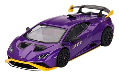 Sunrich MINI GT 1/64 Lamborghini Huracan STO Viola Pasifae LHD
